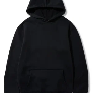 black hoodie