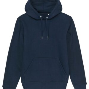 blue hoodie