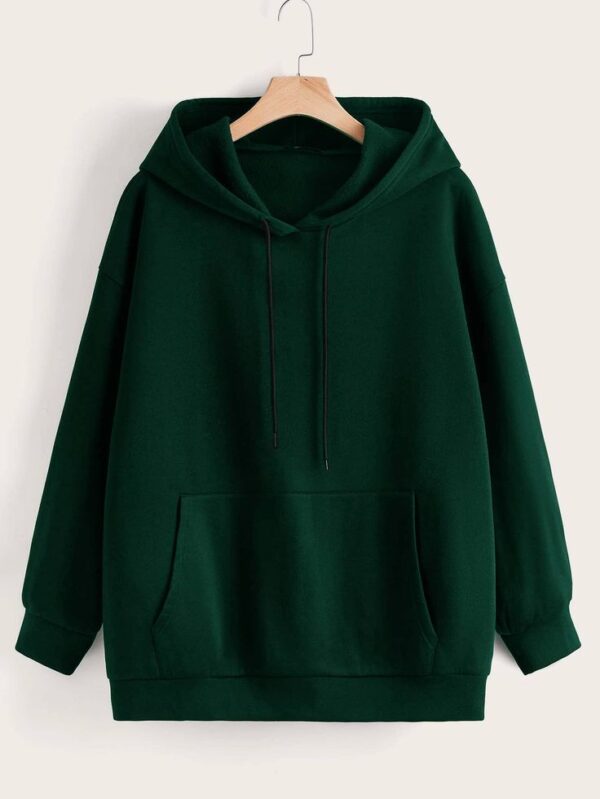 green hoodie